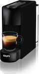 Krups Essenza Mini Καφετιέρα για Κάψουλες Nespresso Πίεσης 19bar Black