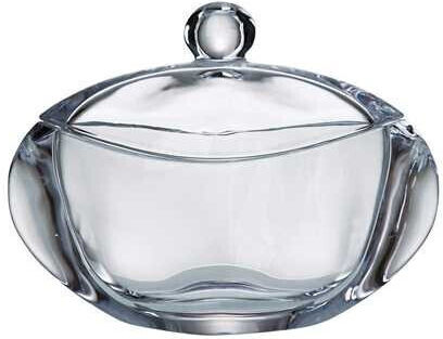 Bohemia Φοντανιέρα Kristall Orbit mit Deckel 13.6x10x18cm Transparent