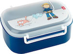 Sigikid Kids Lunch Thermal Plastic Box Blue L17xW11xH7cm