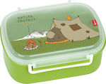 Sigikid Kids Lunch Plastic Box Green L17xW11xH7cm