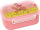 Sigikid Kids Lunch Plastic Box Pink L17xW11xH7cm