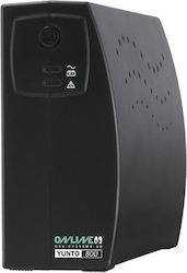 Online Usv-Systeme Yunto 800 UPS Line-Interactive 800VA 480W