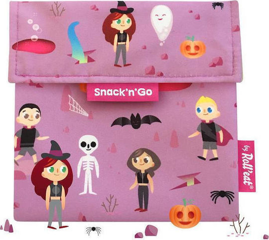 Ecolife Snack n' Go School Food Case 3lt Pink 16 x 16 x 16cm