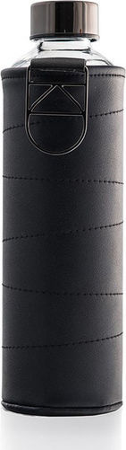 Equa Mismatch Flasche Wasser Glas mit Schraubverschluss Graphite 750ml