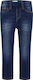 Mayoral Kids Denim Trousers Navy Blue