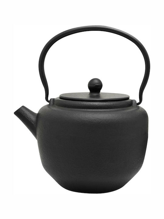 Bredemeijer Pucheng Ceainic Cu Filtru Din Fontă Negru 1300ml