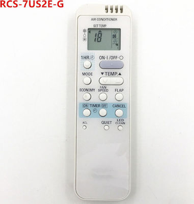 Sanyo RCS-7US2E-G Air Conditioner Remote Control