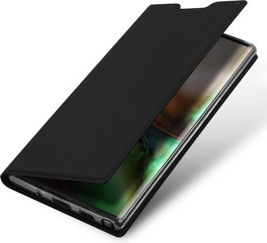 Dux Ducis Skin Pro Книга Изкуствена кожа Черен (Galaxy Note 10)