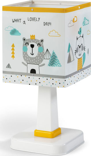 Ango Kids Portable Lamp Hello Little Yellow 15x15x30εκ.