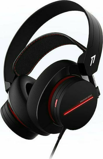 1More Spearhead Peste ureche Gaming Headset cu conexiune 3,5mm / USB Negru