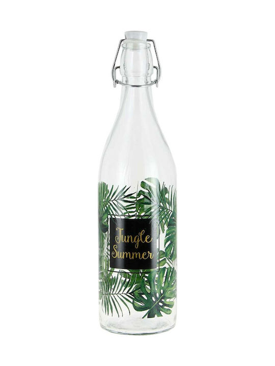 Marva Μπουκάλι Νερού Jungle Bottiglia Grătare comerciale Sticlă con clip 1000ml