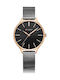 Curren Watch with Metal Bracelet Black Gold