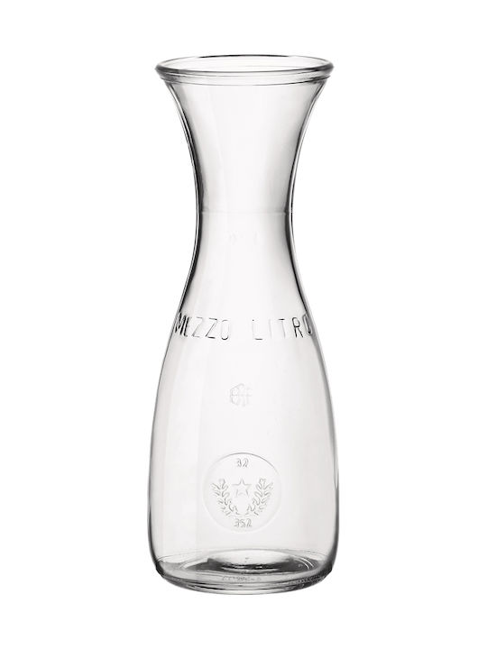 Bormioli Rocco Karaffe Glas Misura Glas Karaffe zum Servieren 23.5cm 500ml 12Stück