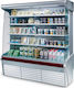 Isa Telion 250 RV TN Vitrină frigorifică Self-Service 676lt 250x72x205cm.