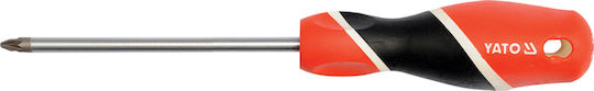 Yato ΡZ2x100mm Screwdriver Cross