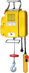 Plus Electric Hoist HH600D for Weight Load up to 600kg Yellow