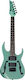 Ibanez PGMM21 Paul Gilbert Chitară Electrică Stratocaster cu HH Configurație Doze Metallic Light Green