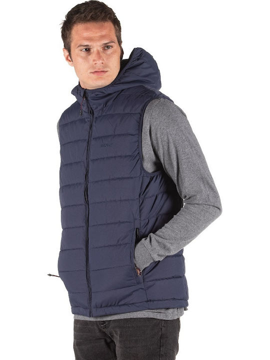 Αμάνικο Μπουφάν Puffer Μπλε