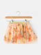 Kids' Tulle Skirt Orange Aiguafreda