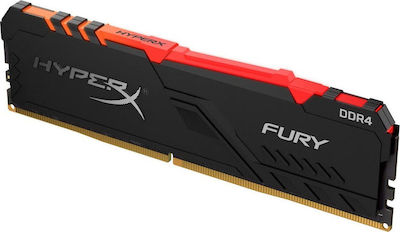 HyperX Fury RGB 8GB DDR4 RAM mit Geschwindigkeit 3200 für Schreibtisch
