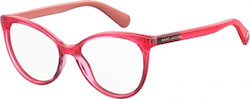 Marc Jacobs Plastic Eyeglass Frame Butterfly Red MARC 365 8CQ