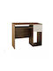 Kids Desk made of Melamine Walnut-Ecru 100x55x80cm
