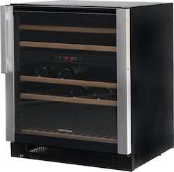 Sanden Intercool Μαύρο Gewerblicher Weinkühlschrank 145Es mit Betriebstemperatur +5°C / +8°C L59.5 x B57.3 x H89cm