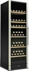 Sanden Intercool Μαύρο Commercial Wine Refrigerator 368lt +5°C / +22°C L59.5 x W59.5 x H185cm