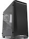 Phanteks Eclipse P400 Tempered Glass Gaming Midi Tower Computer Case with Window Panel and RGB Lighting White