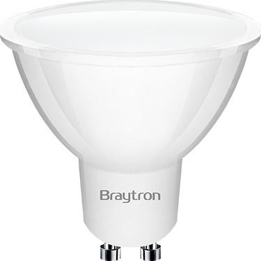 Braytron Λάμπα LED 7W για Ντουί GU10 και Σχήμα MR16 Ψυχρό Λευκό 550lm