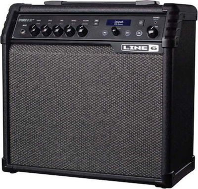 Line 6 Spider V 30 MkII Combo Amplifier for Electric Guitar 1 x 8" 30W Black G04LN00043