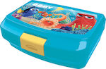 Kids Lunch Plastic Box Light Blue