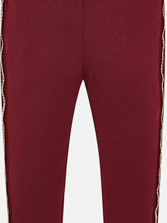 Mayoral Kinder Leggings Lang Burgundisch