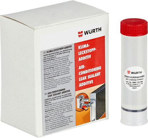 Wurth A/C Leakage Stop Additive Πρόσθετο Καθαριστικό Κυκλώματος Ψύξης Αυτοκινήτου 30ml