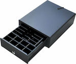 ICS 2532 Cash Drawer with 8 Coin Slots and 4 Slots for Bills 25x32x8.5cm