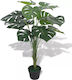 vidaXL Artificial Plant in Pot Monstera Green 70cm 1pcs