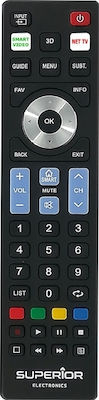 Superior Electronics Compatible Remote Control READY5 Smart for Τηλεοράσεις LG , Philips , Samsung , Sony and Panasonic