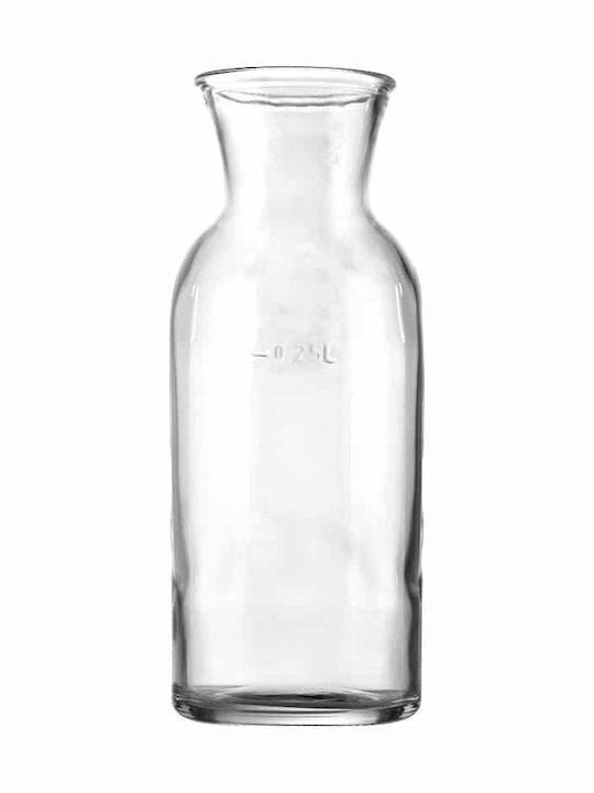 Uniglass Καράφα Γυάλινη Athos Glass Decanter 250ml