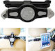DeTech TAB3 Car Headrest Mount Mobile & Tablet Mount with Adjustable Hooks Black