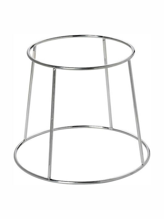 Espiel Metallisch Etagere 2 Etagen Silber Ø20cm 1Stück