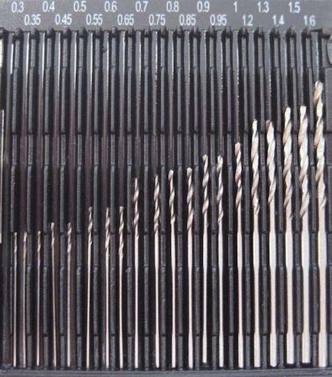 Tactix Set 20 Burghie pentru Lemn και Metal