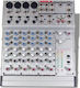 Nady SRM-8 Consolă Analogică 8 Canale / 4 Intrări XLR