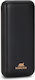 Rivacase VA2516 Power Bank 16000mAh с 2 USB-A порта Черен