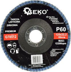 Geko Grinding Disc Metal 125mm Set 1pcs