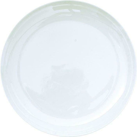 Salt & Pepper Edge Servierplatte Keramik Weiß mit Durchmesser 30.5cm 1Stück