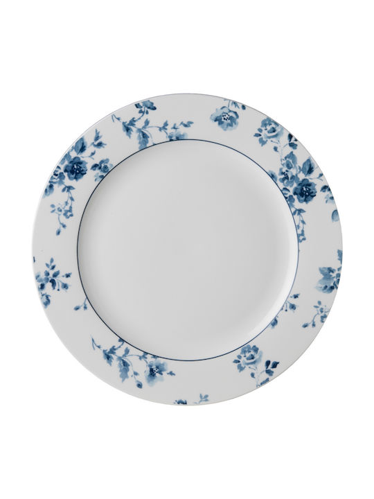 Laura Ashley Round Porcelain Serving Platter Blueprints China Rose Ø30cm