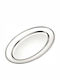 Venus Servierplatte Oval Rostfreier Stahl Silber 29.5x22cm 1Stück