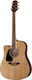 Takamine Акустика Китара GD51CE Отрязана За левичари Natural