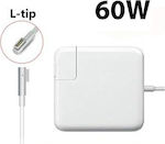 MagSafe 1 Travel Φορτιστής Laptop 60W 16.5V 3.65A για Apple με Αντάπτορα Τροφοδοσίας