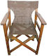 Scaun de regizor Lemn Maro 60x51x86cm